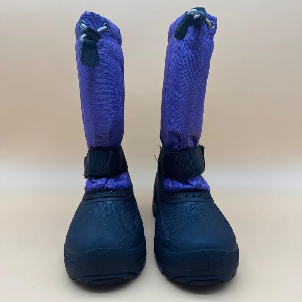 Kamik Kids‎ Purple Insulated Waterproof Snow Boots Size 2 (011)